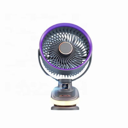 S6 Circulation Fan - 3-in-1 Smart Desktop Fan with Digital Display & 10000mAh Battery